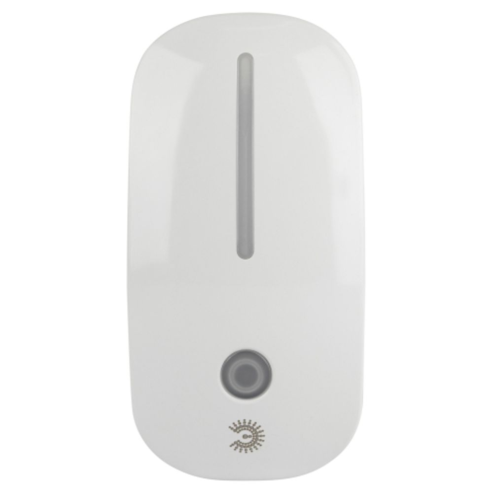 Ночник - светильник светодиодный ЭРА NN-620-LS-W в розетку с датчиком освещенности белый | Ночники