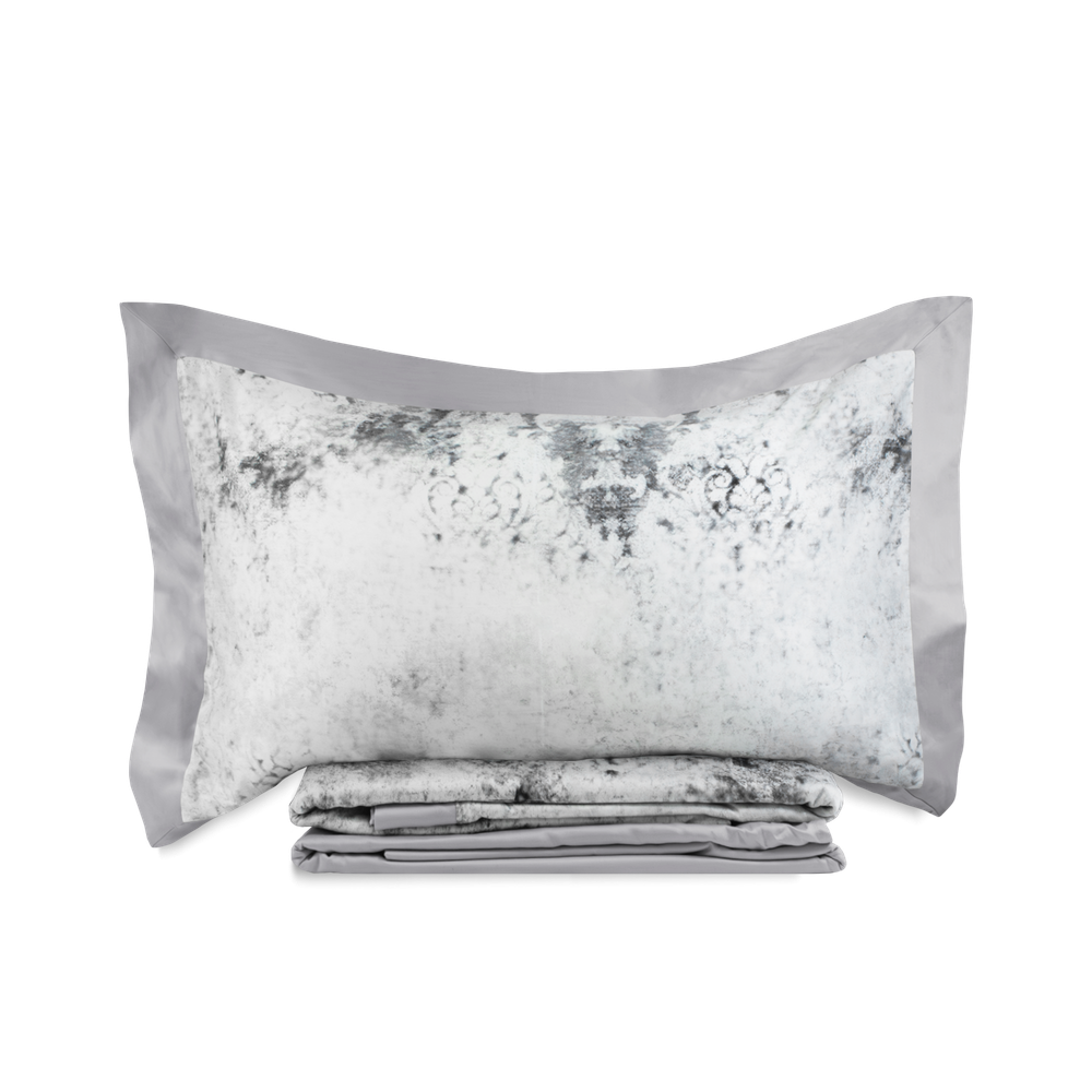 Постельное белье с добавлением кашемира Marble Grey