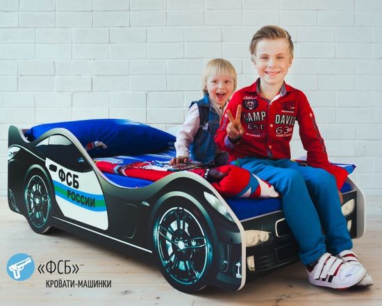 Кровать-машинка ФСБ