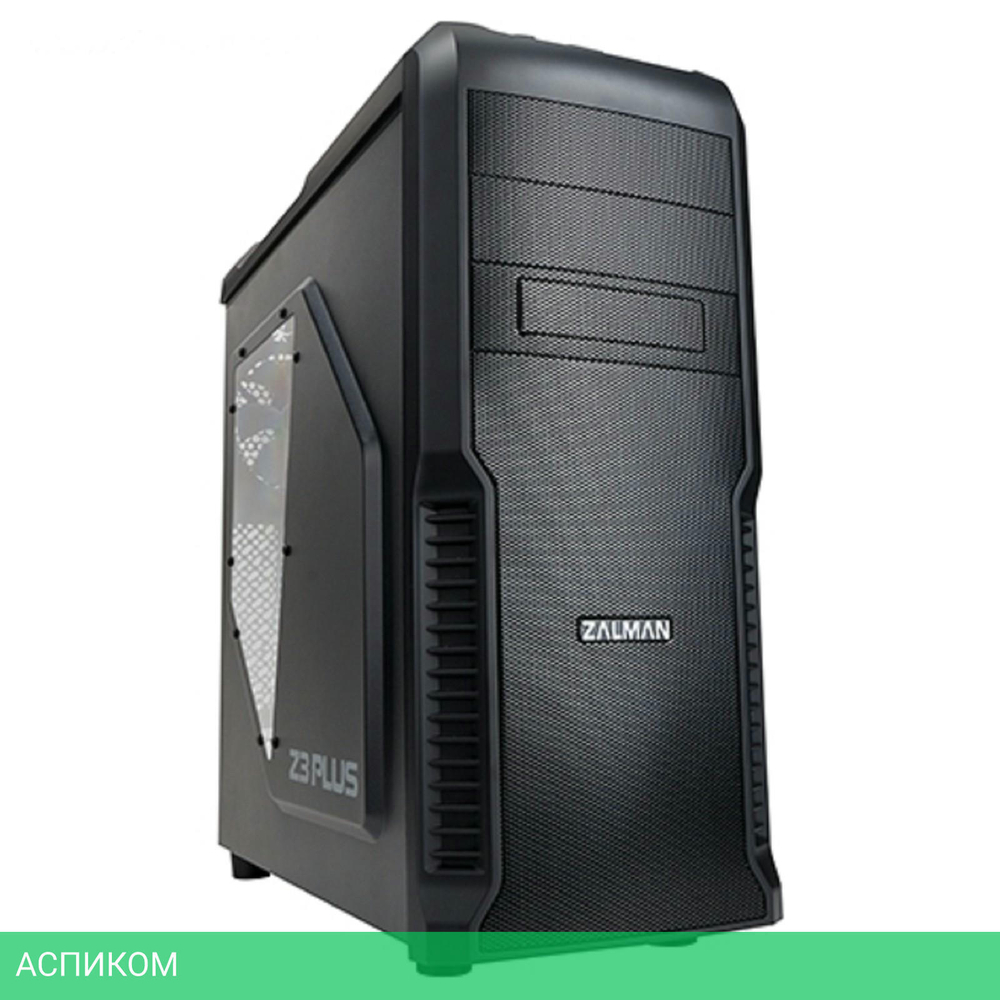 Корпус Zalman Z3 Plus ATX без БП Black