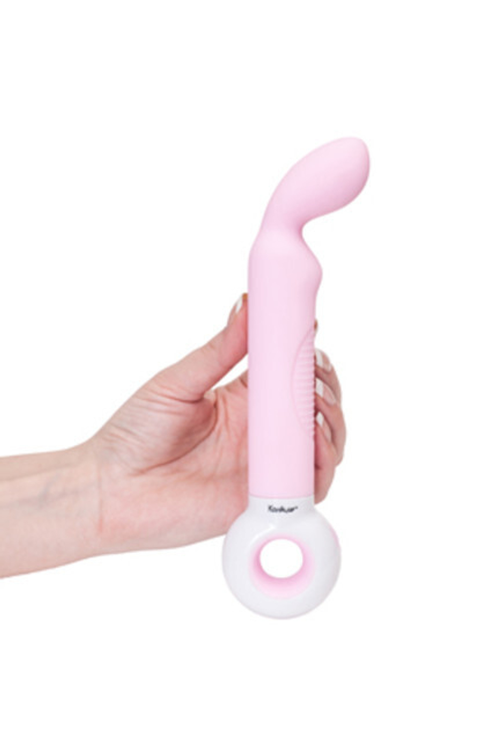 Вибратор My Vibe с подсветкой для G-стимуляции , 7 режимов (22 см, розовый, белый) (Цвет: розовый, белый)