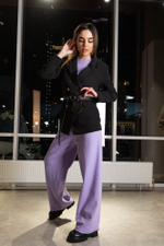 Пиджак черного цвета с поясом интернет магазин