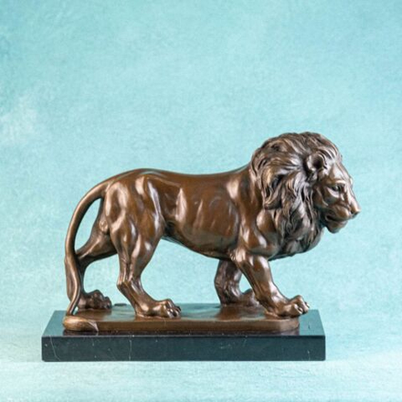 Винтаж: Кабинетная скульптура «Лев»