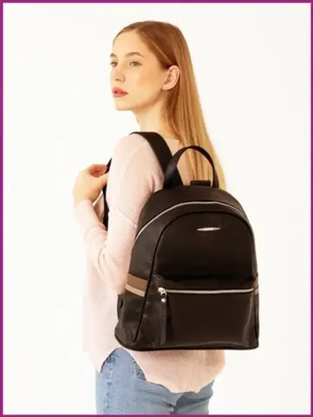 Рюкзак женский школьный кожаный большой для путешествий и городской для мамы и женщин
