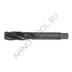 Метчик м/р М14х1,5 Р6М5/М2 ГОСТ 17933-72 BLACK OXIDE, с винтовой канавкой, ТОЧИНТЕХ