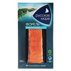 ФОРЕЛЬ РУССКОЕ МОРЕ 200 ГР СЛАБО-СОЛЕНАЯ