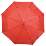 Ветроустойчивый складной зонт-автомат PLOPP Красный