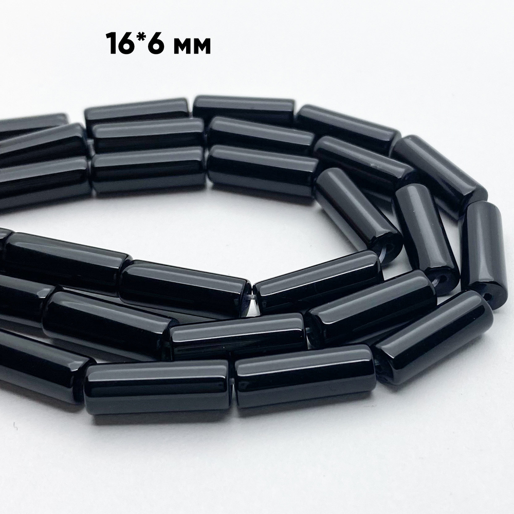 Бусины Халцедон, размер 16*6 мм, цена за 1 шт