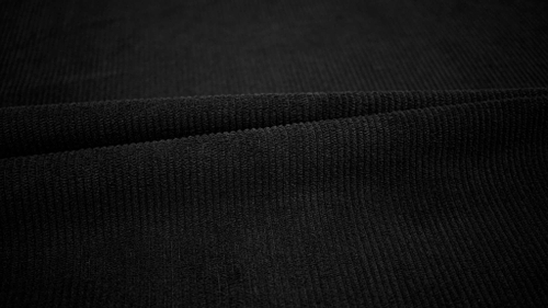 VELVET 20 мебельная ткань велюр вельвет чёрный, 1,4 м