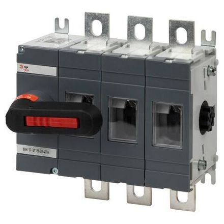 Выключатель-разъединитель ВНК-37-31130 PRO mvr20-3-400E 3П 400А с установленной фронтальной рукояткой управления Эра Б0054011