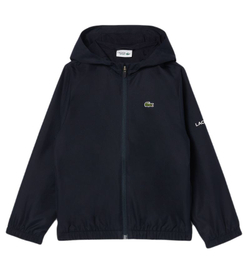 Детская теннисная толстовка Lacoste Zip-Up Hooded Sport