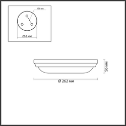 Накладной светильник Odeon Light 4957/2