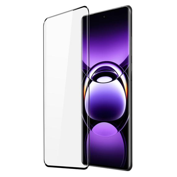 Защитное стекло из закаленного стекла для OPPO Find X7 Ultra, от Dux Ducis серия CURVED-65 Full Screen Glass