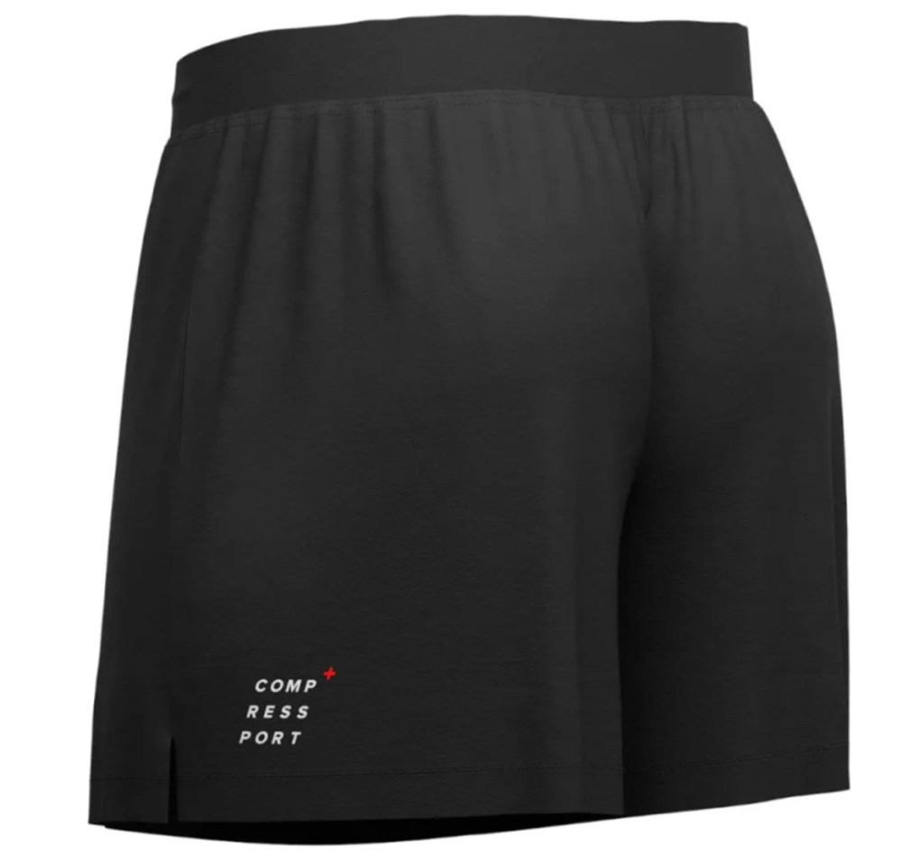 Мужские теннисные шорты Compressport Performance Short - black