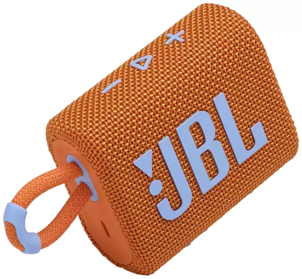 Портативная акустика JBL Go 3, орнанжевый