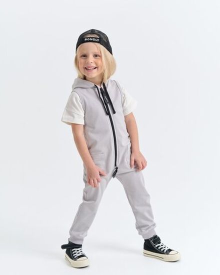 Ромпер с длинными штанинами "Пепел"