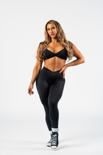 Леггинсы V-shaping Belt Leggings STRONG BEAUTY 425 Черные