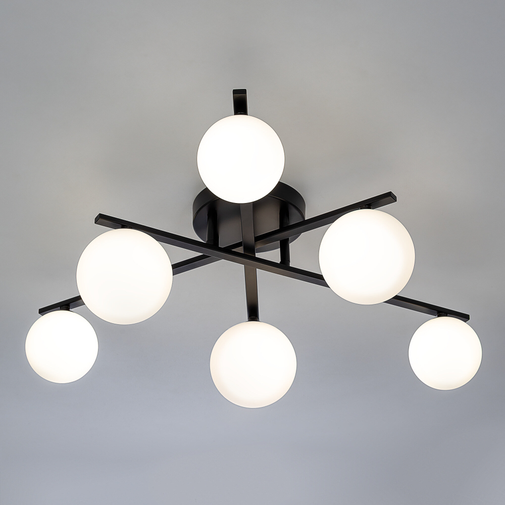 Citilux GLOB CL209261 Люстра потолочная Чёрная