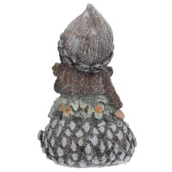 GAEM Фигурка декоративная "Мальчик/ Девочка, L10,5 W10 H18 см, 2в.