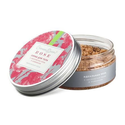 ROSE Сахарно-соляной скраб для тела "Идеальная роза"