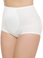 Шелковистые трусики с эффектом пуш-ап (Размер: M) (Цвет: черный)