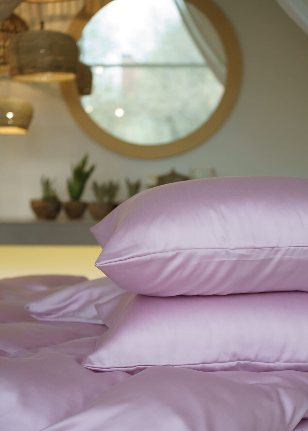 Постельное белье 2 спальное евро German Grass Lilac Brilliant сиреневое