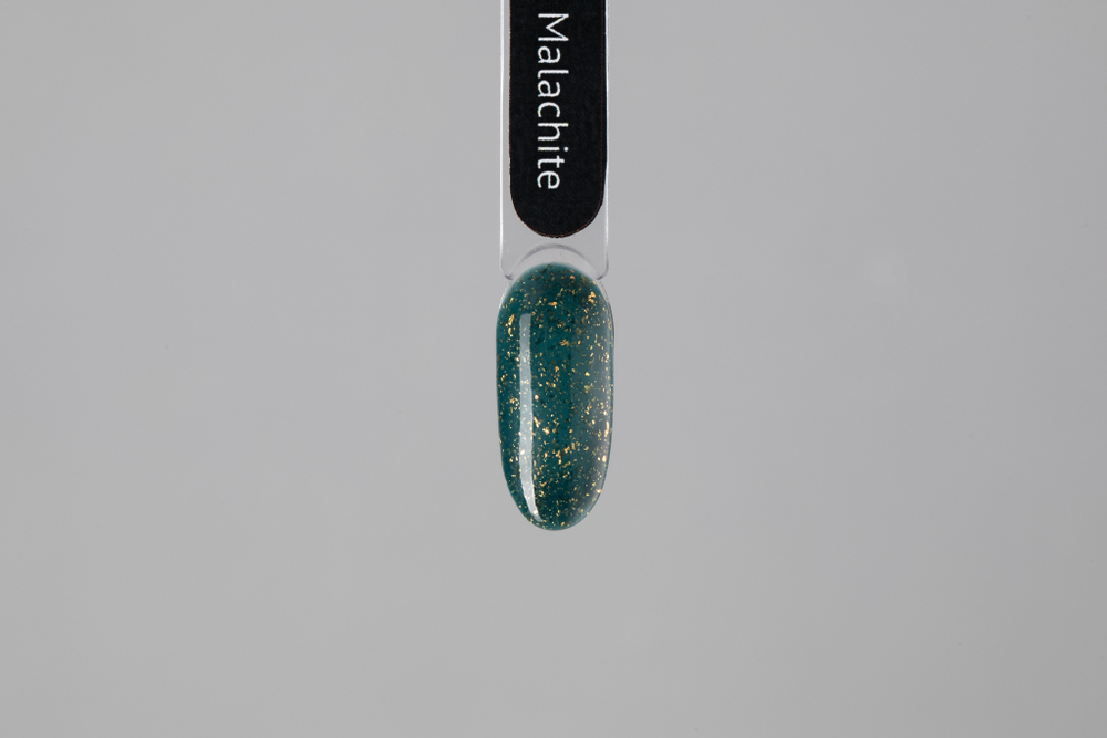 Monami, Гель-лак Potal Gold Мalachite, 8 г