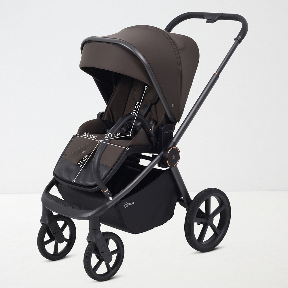 Детская коляска Rant Flex Therm Soft 2 в 1 Shine Brown