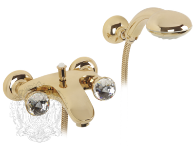 Смеситель для ванны Korona Swarovski ML.KRN-4702.DO золото