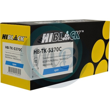 Тонер-картридж Hi-Black (HB-TK-5370C) для Kyocera ECOSYS PA3500/PA3500cx/MA3500/MA3500cix, Cyan, 5K