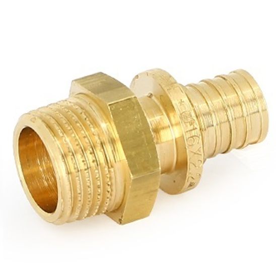 Муфта аксиальная Uni-Fitt 20 х 1/2" НР с наружной резьбой (742G7200)