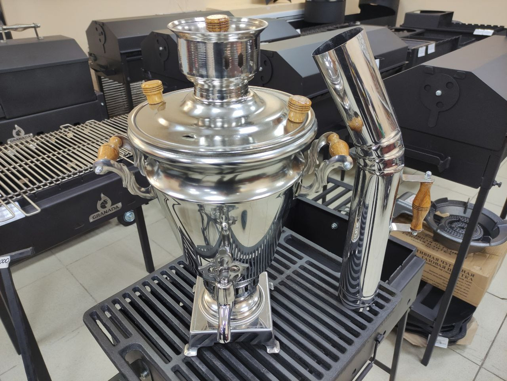 Самовар Российский Стольник 5 литров ·Н