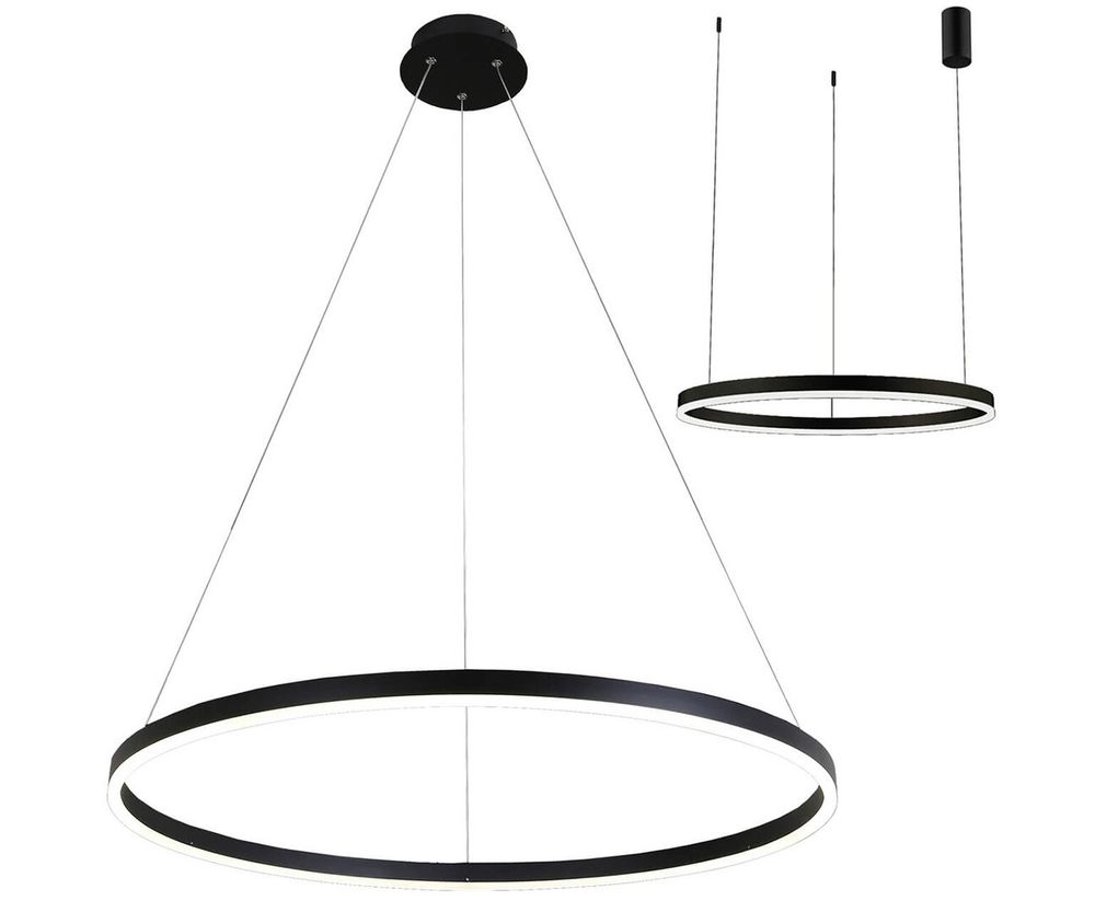 Kink Light 08214,19A(3000K) Подвес Тор черный d80