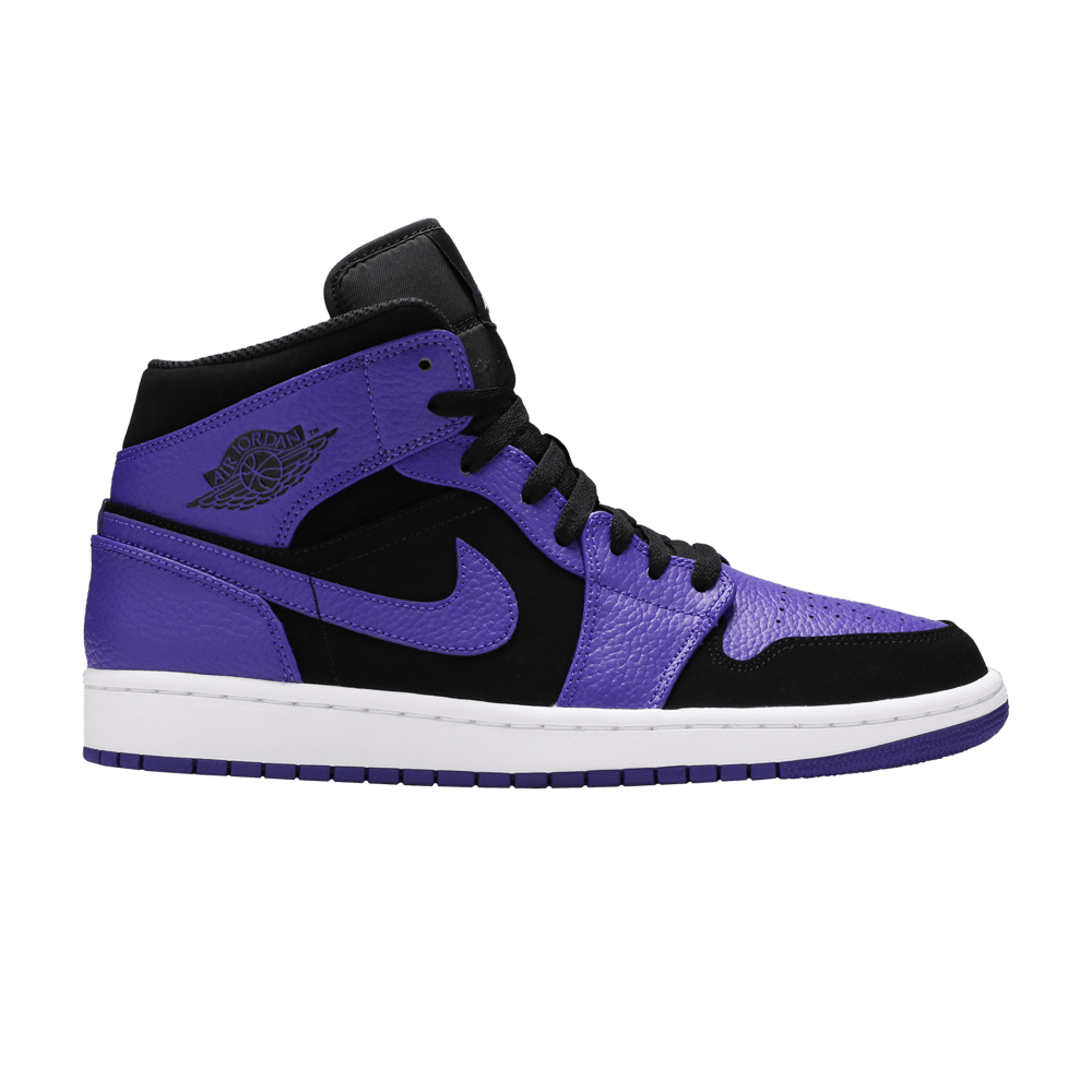 Кроссовки Jordan Air Jordan 1 Mid Black Dark Concord