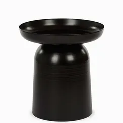 Кофейный стол Terra Ø45х47 см, черный