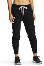 Брюки женские спортивные Under Armour Rival Fleece Joggers-BLK