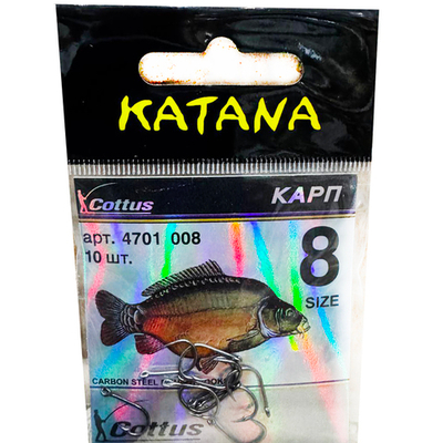 Крючки КАТАНА SIZE 8