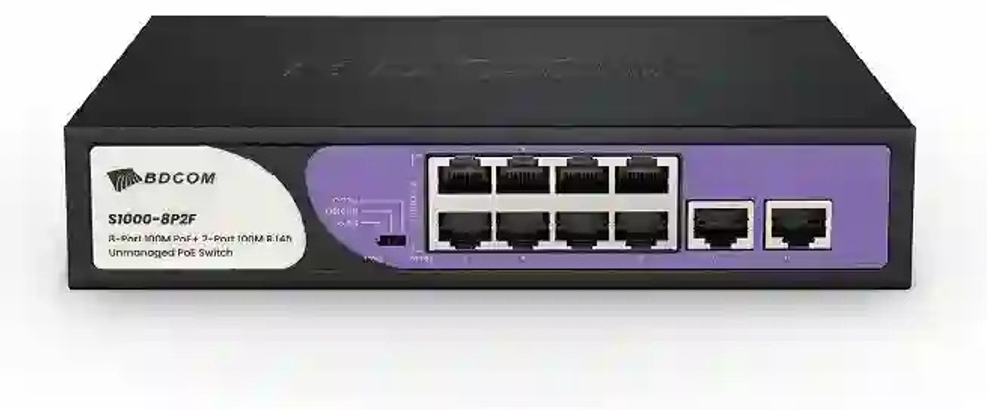 Коммутатор BDCOM S1000-8P2F