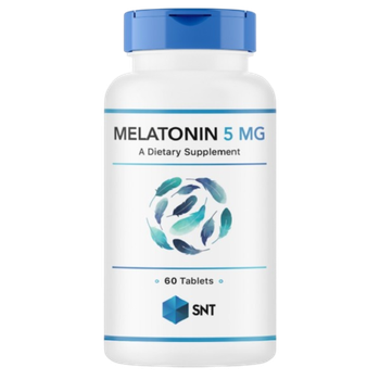 SNT Melatonin 5 mg 60 tablets, Мелатонин