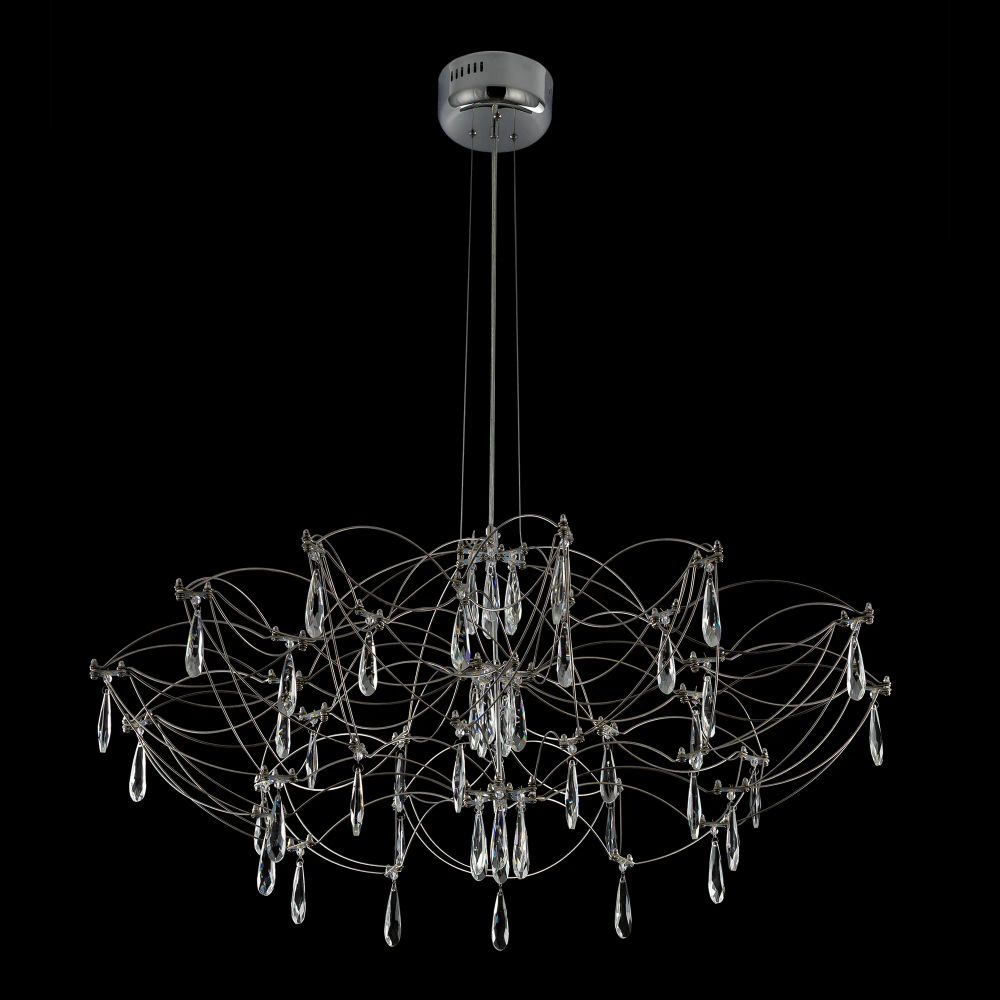 Citilux ASTER CL208010 LED Хрустальная люстра с пультом