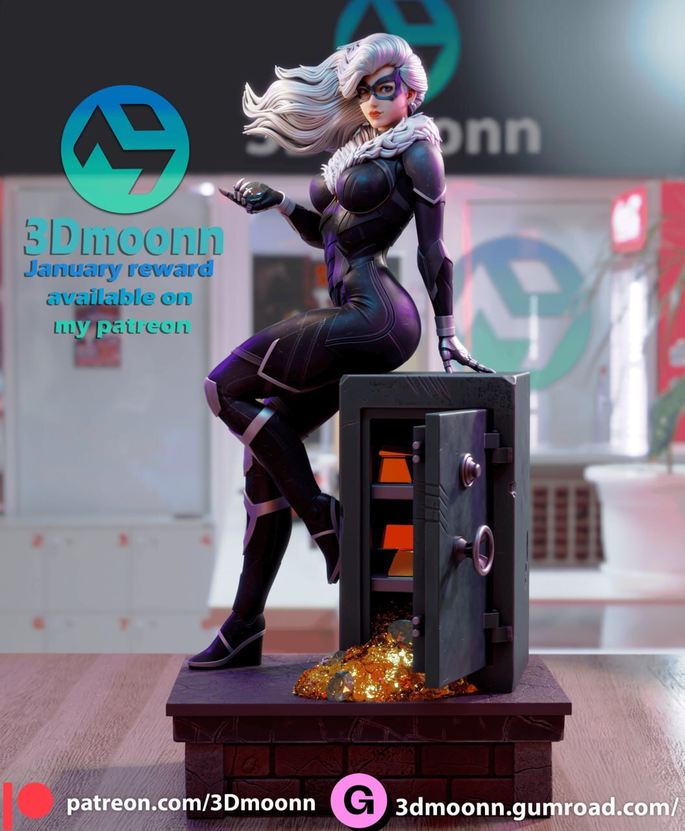 Фигурка Чёрная кошка Фелиция Харди Black Cat Felicia Hardy