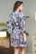 Короткий женский халат  MIA-AMORE  ТРОПИКАНА 7193