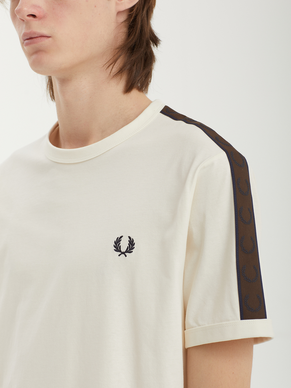 Мужская Футболка Contrast Tape Ringer