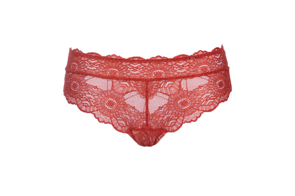 Трусики-бразилиана Bohemian Vibe (Размер: 36) (Цвет: терракотовый)