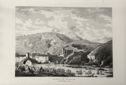 Сражение у Миллезимо. Гравюра из альбома Военные кампании Франции. Париж. 1834