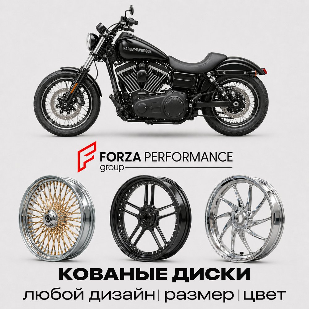 Кованые диски для Harley Davidson Dyna 