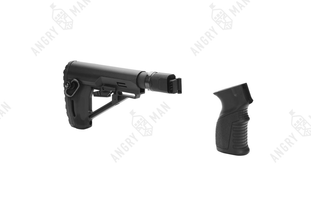 Комплект приклада на АКС-74У/АКСУ на базе приклада Nord, K.Arma