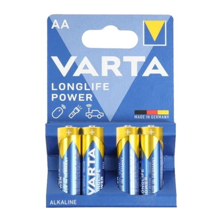 Элемент питания VARTA LONGLIFE POWER LR6 BL4 4906 (1/20/100)
