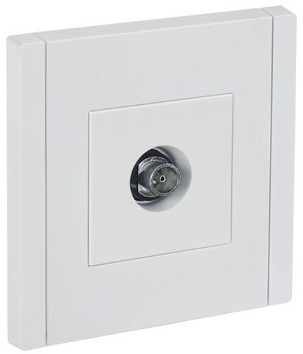 Розетка TV оконечная FORTE&PIANO FP228 бел. IEK FP-A10-O-K01