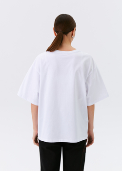 Футболка Джевелри Оверсайз, белый